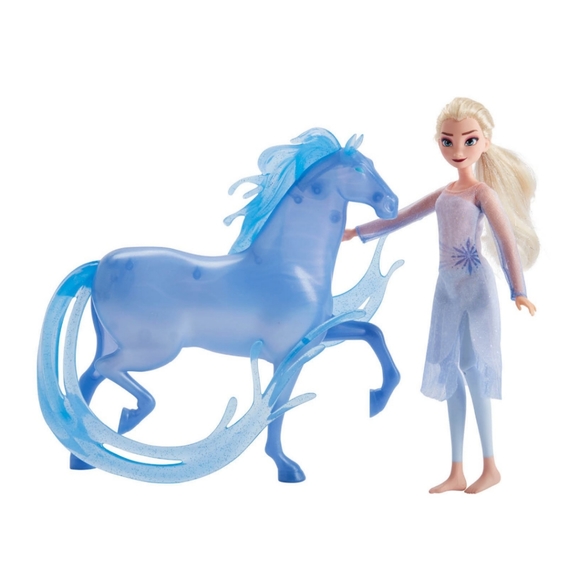 Disney Frozen 2 Elsa Fashion Doll And Nokk - Picture 1 of 4
